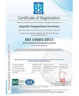 Inspections Companies Certification