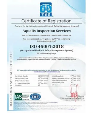 Inspections Companies Certification