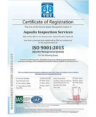 Inspections Companies Certification