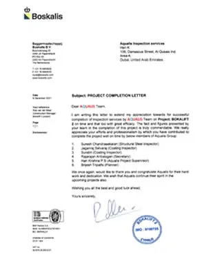 Lifting Inspections Companies in UAE